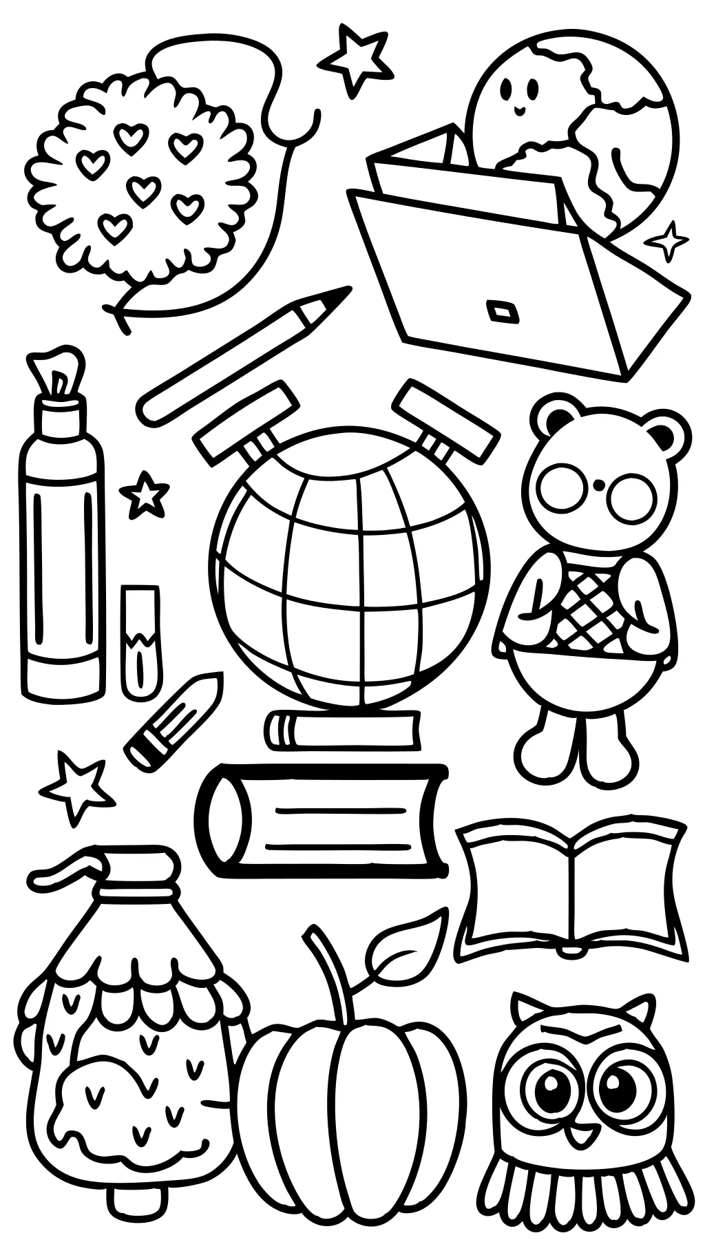 coloriages de l’éducation